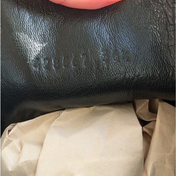 GUCCI Black Leather Knee Length Riding Boots, size EU 36.5/US 6.5 - Picture 6 of 12